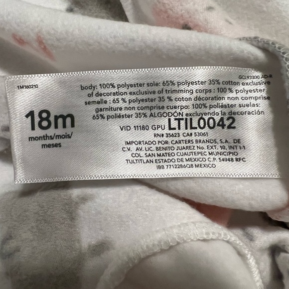 NWOT Carter's pajamas - Picture 9 of 10